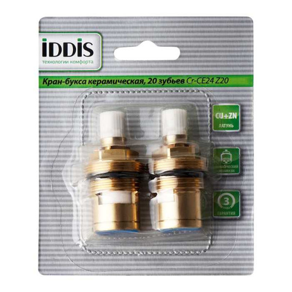 Механизм керамический Iddis Optima Home (Cr-CE24 Z20)