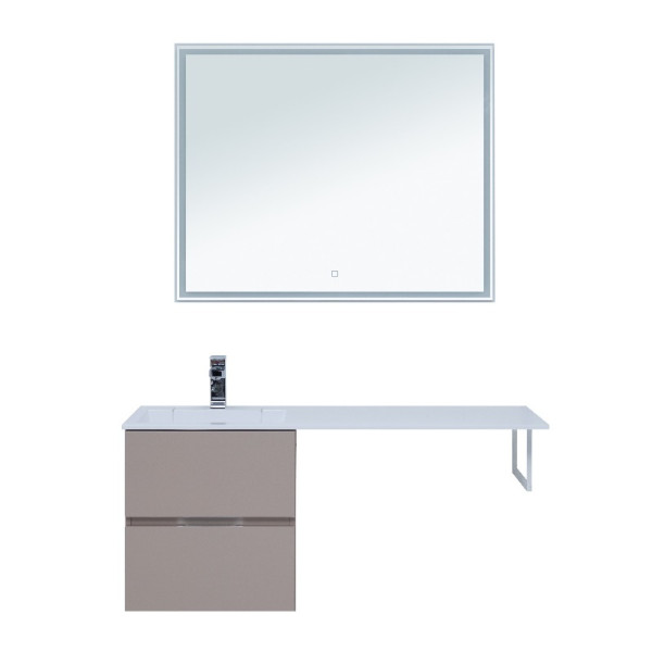 Тумба подвесная Aquanet Алвита 48 480х480х528 2 ящика, капучино (243661)