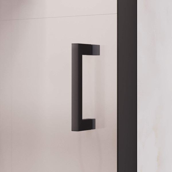 Душевая дверь RGW Passage 120x195 стекло прозрачное, профиль черный (350801712-14)