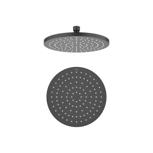 Верхний душ Aquatek 220*12 мм черный матовый (AQ2086MB)