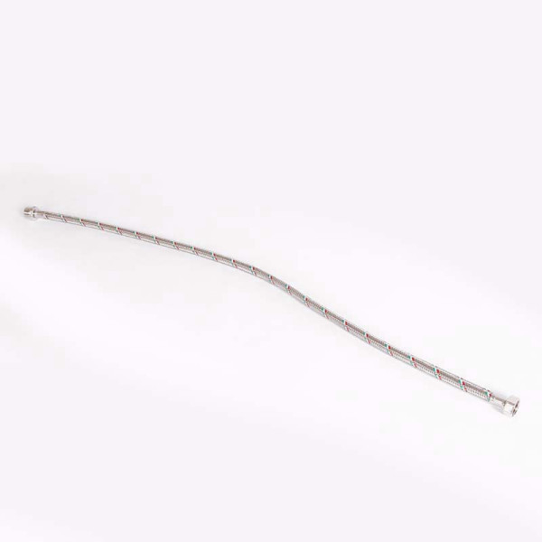 Подводка гибкая Uni-Fitt 800 мм 1/2" НВ DN 8 оплётка из нерж. стали (501S2008) Подводка гибкая Uni-Fitt 800 мм 1/2" НВ DN 8 оплётка из нерж. стали (501S2008)