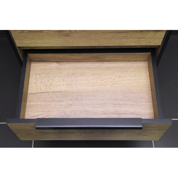 Тумба подвесная под умывальник Bazis 60 Alfa B2 Домино (DA6102T) Тумба подвесная под умывальник Bazis 60 Alfa B2 Домино (DA6102T)