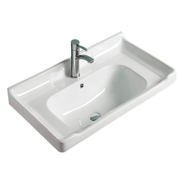 Тумба подвесная Comforty Парма 620x550x470 дуб дымчатый матовый с раковиной (00-00001547)