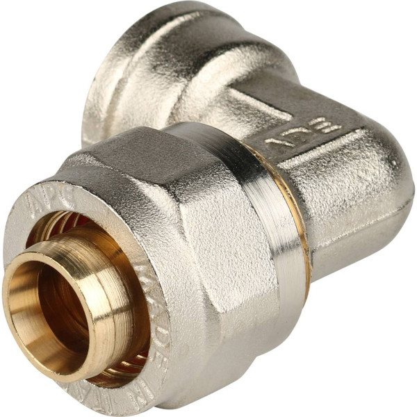 Соединение угловое 20x1/2"В Stout (обжим) (SFS-0007-001220) Соединение угловое 20x1/2"В Stout (обжим) (SFS-0007-001220)