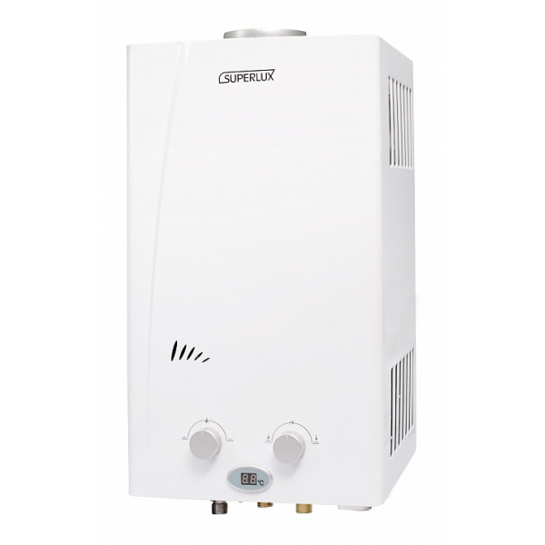 Колонка газовая Ariston SUPERLUX 10L CF NG NEW (подключение снизу) Колонка газовая Ariston SUPERLUX 10L CF NG NEW (подключение снизу)