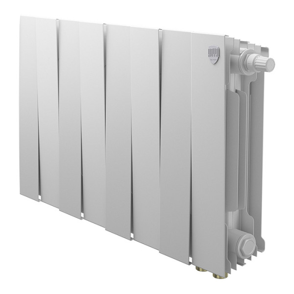 Радиатор биметаллический Royal Thermo PianoForte 300 Белый VR80 (8 секций) (RTPWVR803030008) Радиатор биметаллический Royal Thermo PianoForte 300 Белый VR80 (8 секций) (RTPWVR803030008)