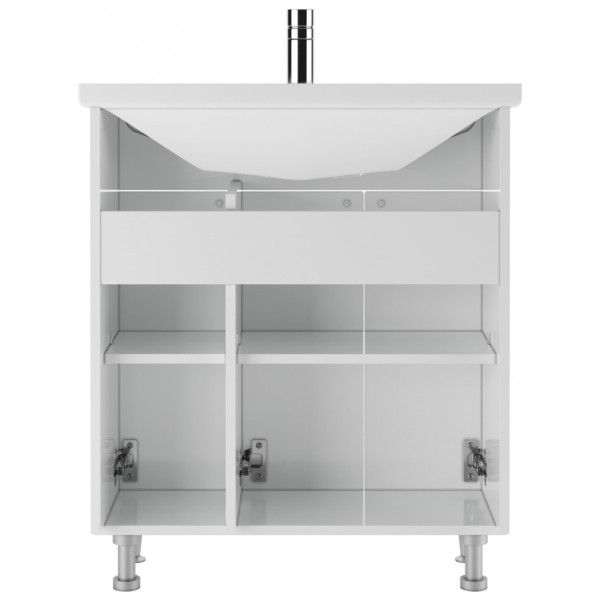 Тумба напольная Амур 70 Промо без ящика Домино (DP2604T) Тумба напольная Амур 70 Промо без ящика Домино (DP2604T)