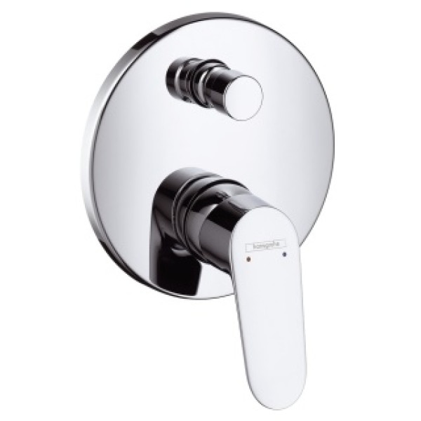 Смеситель для ванны и душа Hansgrohe Focus E2 (наружная часть) (31945000) Смеситель для ванны и душа Hansgrohe Focus E2 (наружная часть) (31945000)