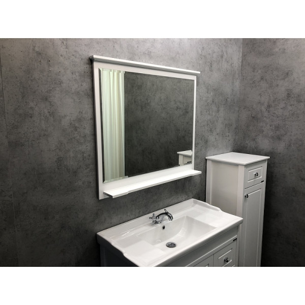 Зеркало Comforty Тбилиси 900x117x928 белый глянцевый (00003132632) Зеркало Comforty Тбилиси 900x117x928 белый глянцевый (00003132632)