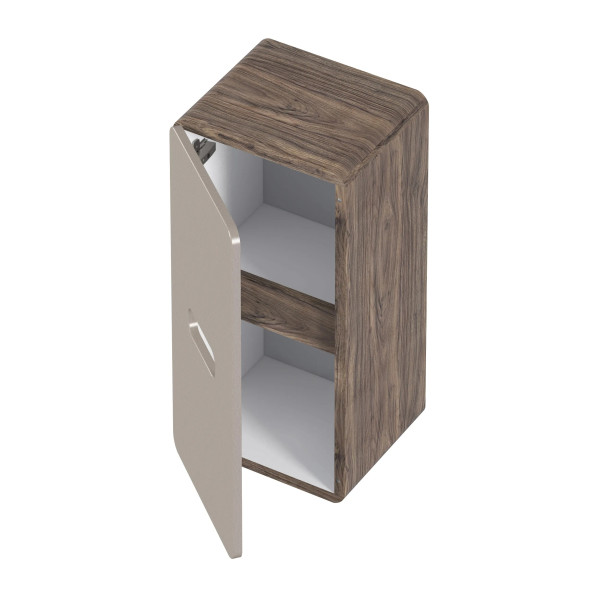 Пенал подвесной 1Marka Vortex 350x300x70 (орех каньон коньяк/латте фактурный) (Ц0000033028) Пенал подвесной 1Marka Vortex 350x300x70 (орех каньон коньяк/латте фактурный) (Ц0000033028)