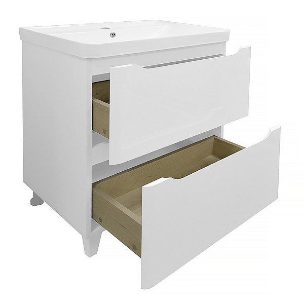 Тумба напольная Azario с раковиной Lotos 70/2 Н с раковиной Monte 70 (CS00081986) Тумба напольная Azario с раковиной Lotos 70/2 Н с раковиной Monte 70 (CS00081986)