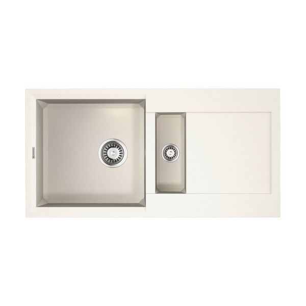 Мойка для кухни врезная Omoikiri Sakaime 86-2-WH 860х465 белый (4993129) Мойка для кухни врезная Omoikiri Sakaime 86-2-WH 860х465 белый (4993129)