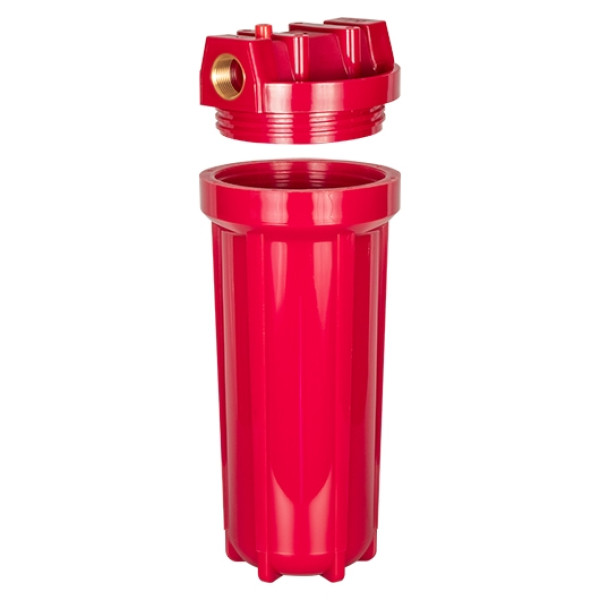 Фильтр колбовый Аквабрайт АБФ-ГОР 3/4" 10SL с латунными вставками (пластик, для холодной и горячей воды) (АБФ-ГОР-34) Фильтр колбовый Аквабрайт АБФ-ГОР 3/4" 10SL с латунными вставками (пластик, для холодной и горячей воды) (АБФ-ГОР-34)