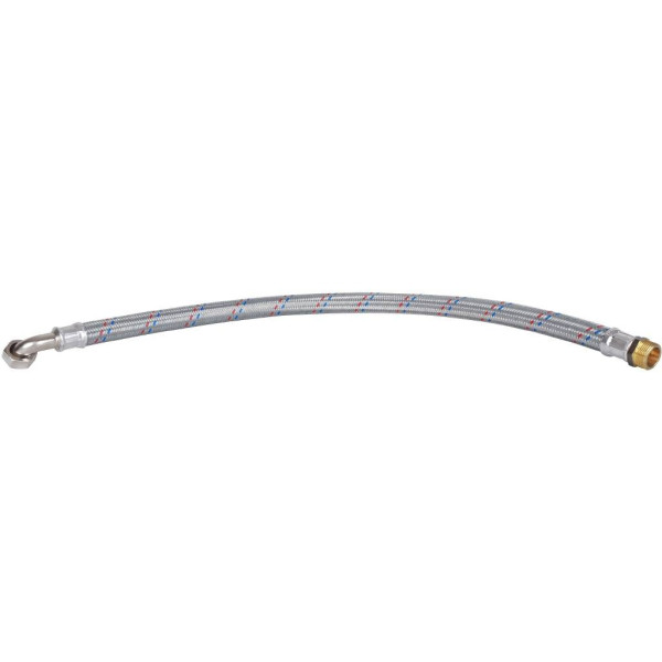 Подводка гибкая для воды 800 мм. 1" ВН угловая Stout (нерж. сталь) SHF-0168-252525 Подводка гибкая для воды 800 мм. 1" ВН угловая Stout (нерж. сталь) SHF-0168-252525