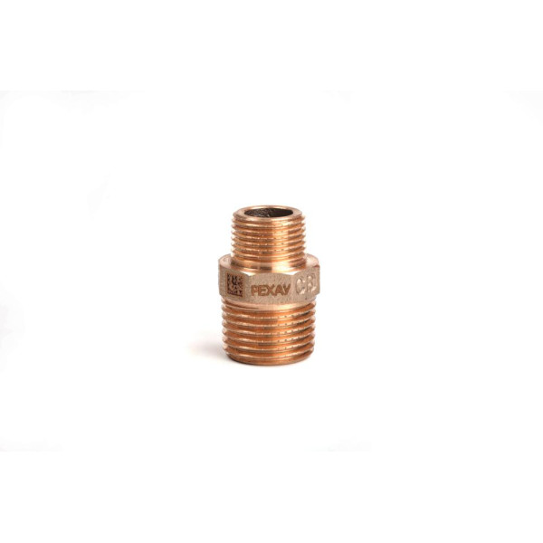 Ниппель переходной 3/8"х1/2" Rehau Aurline RX+ (бронза) 18732431001 Ниппель переходной 3/8"х1/2" Rehau Aurline RX+ (бронза) 18732431001