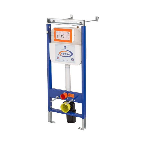 Инсталляция для унитаза Aquanika Basic (без клавиши смыва, два режима слива) (10.702.45B.00.00)