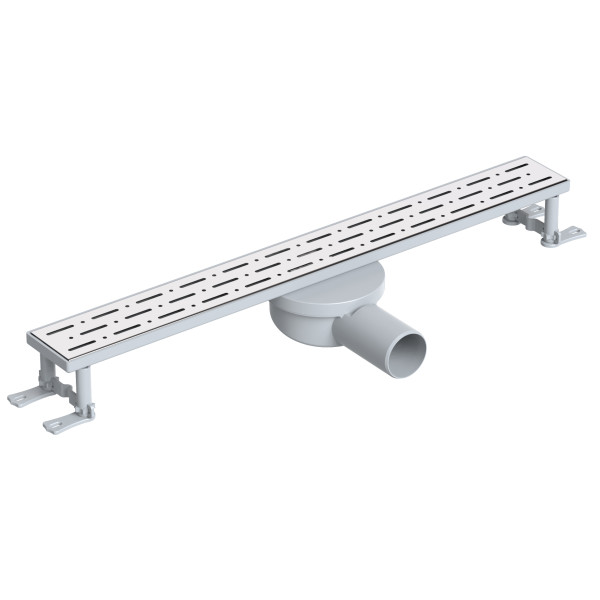 Душевой лоток Loranto STYLE LINE 60 см боковой сток, решетка из нержавеющей стали, гидрозатвор мокрый (4081.0Y050K.060.1) Душевой лоток Loranto STYLE LINE 60 см боковой сток, решетка из нержавеющей стали, гидрозатвор мокрый (4081.0Y050K.060.1)