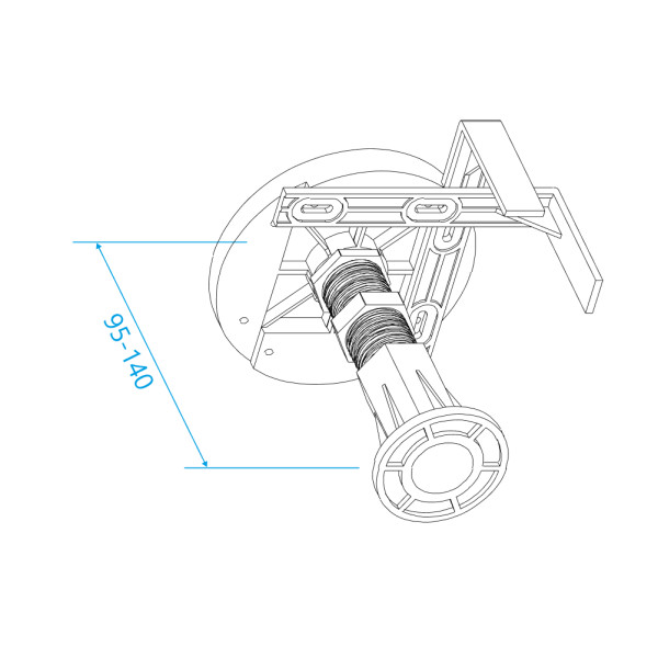 Ножки для поддона RGW N-01 (08) (03230108-31)