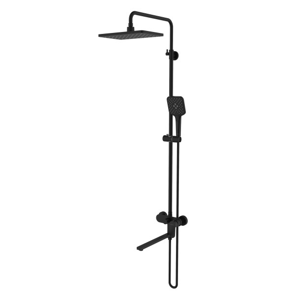 Душевая система Aquatek Ника черный матовый (AQ2840MB)