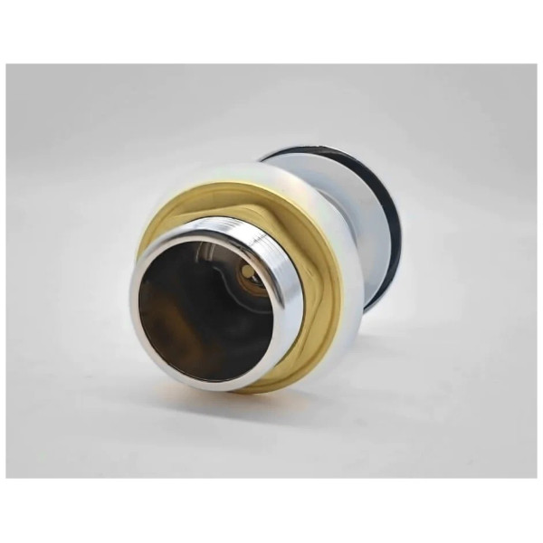 Донный клапан для раковины Vieir 1 1/4" (32 мм.), 66 мм. без перелива (нерж. сталь) (VER23A)