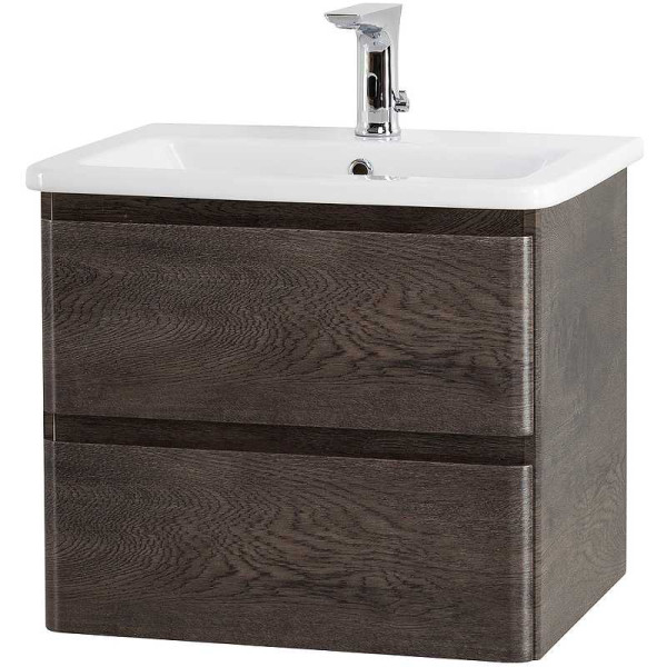 Тумба подвесная BelBagno Albano-CER 50 Rovere Nature Grigio (ALBANO-CER-500-2C-SO-RNG)