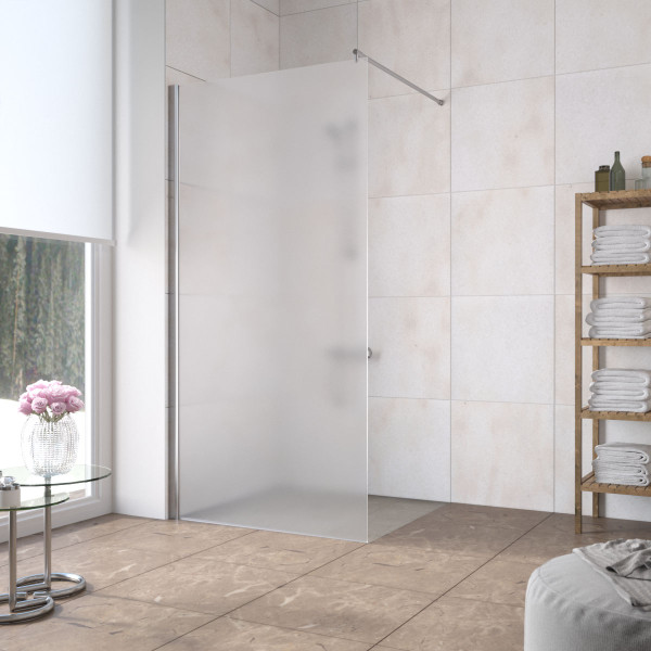 Душевая перегородка Vegas Glass 96х190 EAF 96 08 10 стекло сатин