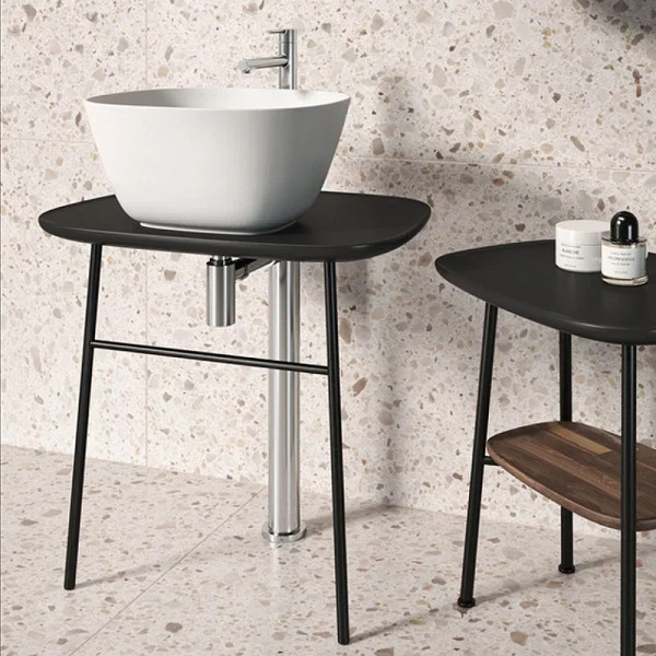 Раковина накладаная Vitra Plural 45 см матовая белая (7811B401-0016)