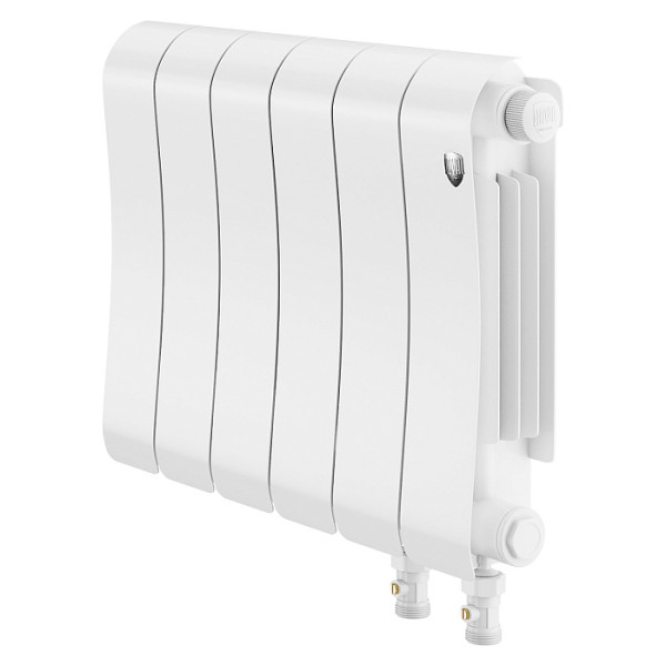 Радиатор биметаллический Royal Thermo Infinity 300 Bianco Traffico VR80 (6 секций) Белый (RTIBTVR8030006) Радиатор биметаллический Royal Thermo Infinity 300 Bianco Traffico VR80 (6 секций) Белый (RTIBTVR8030006)