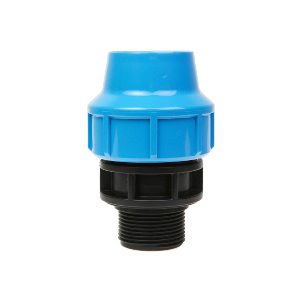 Соединение прямое 40*1 1/4"Н Джилекс (для п/э трубы, PP) (9147) Соединение прямое 40*1 1/4"Н Джилекс (для п/э трубы, PP) (9147)