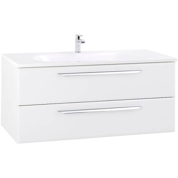 Тумба подвесная Cezares Eco 120x50 Bianco Opaco (ECO-120-2C-SO-BO)