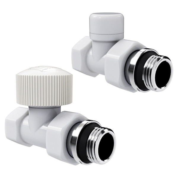 Комплект термостатический прямой 1/2" Royal Thermo Design М30х1,5 (Белый) (RATVDP11212WH) Комплект термостатический прямой 1/2" Royal Thermo Design М30х1,5 (Белый) (RATVDP11212WH)