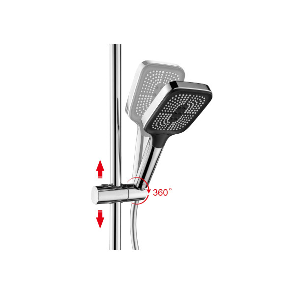 Душевая система Aquatek Поларис хром (AQ3040CR)