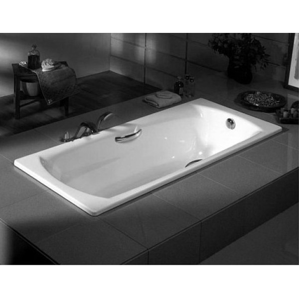 Ванна стальная Roca Swing 180x80 с отв. под ручки и антискользящим покрытием (2200E0000) Ванна стальная Roca Swing 180x80 с отв. под ручки и антискользящим покрытием (2200E0000)