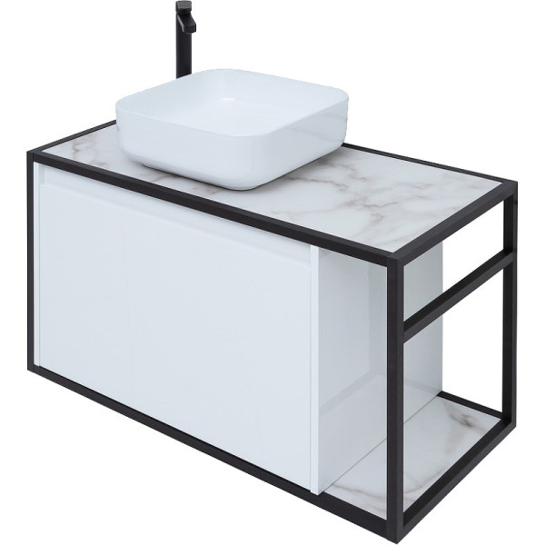 Тумба подвесная Aquanet Nova Lite Loft 90 L белый (00261652) Тумба подвесная Aquanet Nova Lite Loft 90 L белый (00261652)