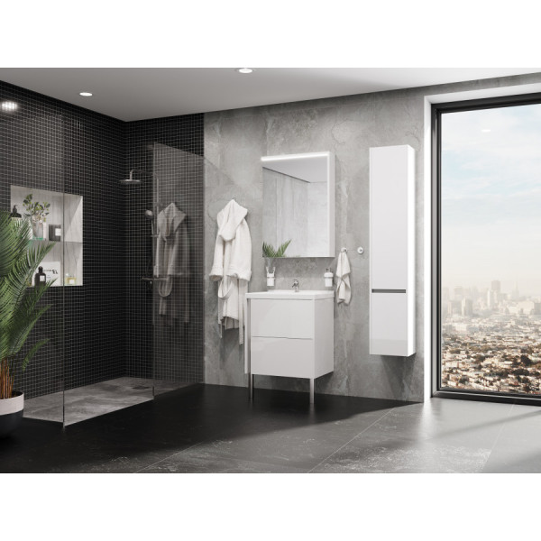 Пенал подвесной Aquaton Стоун 300x270x1608 L белый (1.A228.4.03S.X01.L) Пенал подвесной Aquaton Стоун 300x270x1608 L белый (1.A228.4.03S.X01.L)