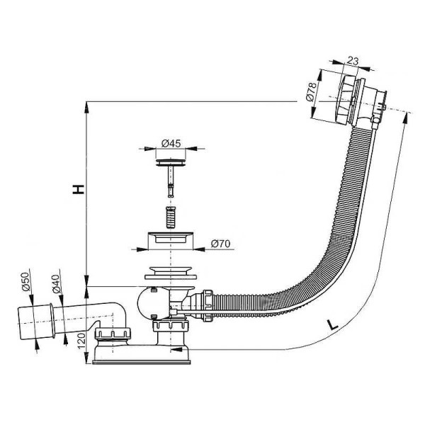 Обвязка для ванны полуавтомат хром Excellent (SP.E-60 CR) Обвязка для ванны полуавтомат хром Excellent (SP.E-60 CR)
