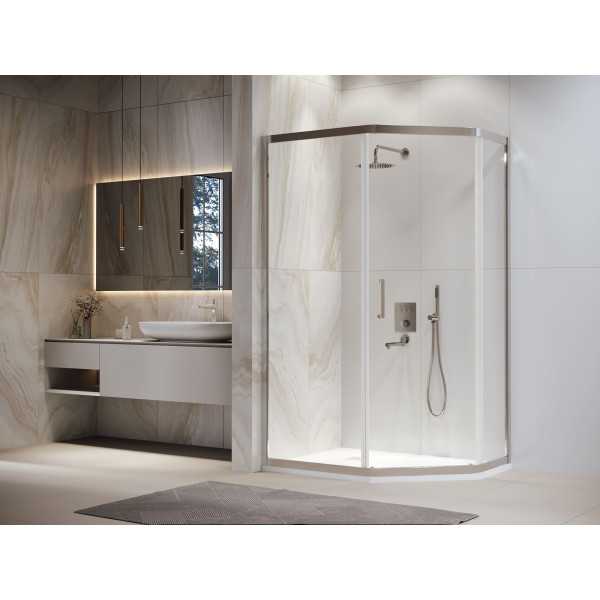 Душевой уголок RGW Passage 100x120 стекло прозрачное, профиль хром (38088602-11)