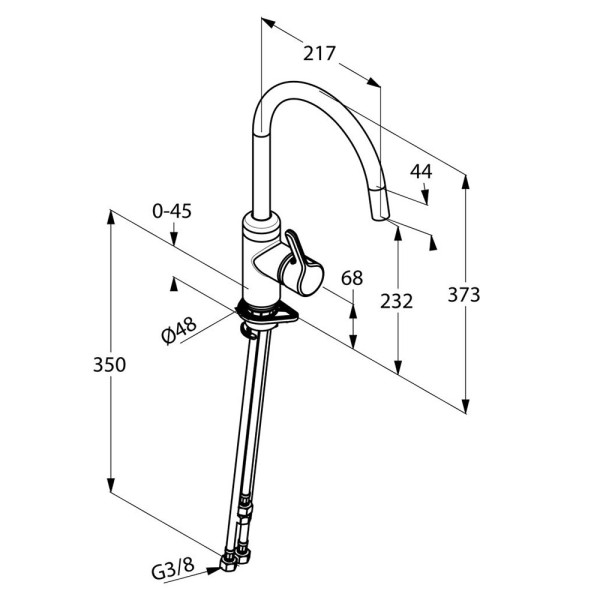 Смеситель для кухни Kludi Bingo Star (428090578) Смеситель для кухни Kludi Bingo Star (428090578)