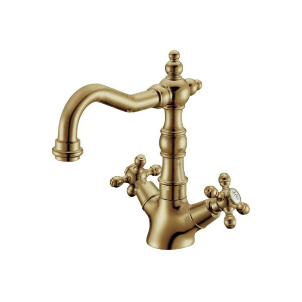 Смеситель для раковины Boheme Medici бронзовый (312) Смеситель для раковины Boheme Medici бронзовый (312)