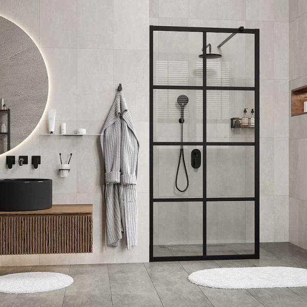 Душевые перегородки Wasser Kraft Glan 90х200 (66W39)