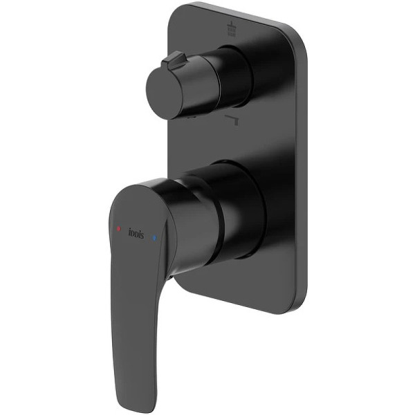 Душевая система Iddis Ray встраиваемая черная (RAYBL00i67)