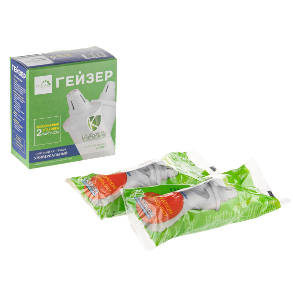 Комплект сменных картриджей к фильтру-кувшину 501 (2 шт.) (50032) Комплект сменных картриджей к фильтру-кувшину 501 (2 шт.) (50032)