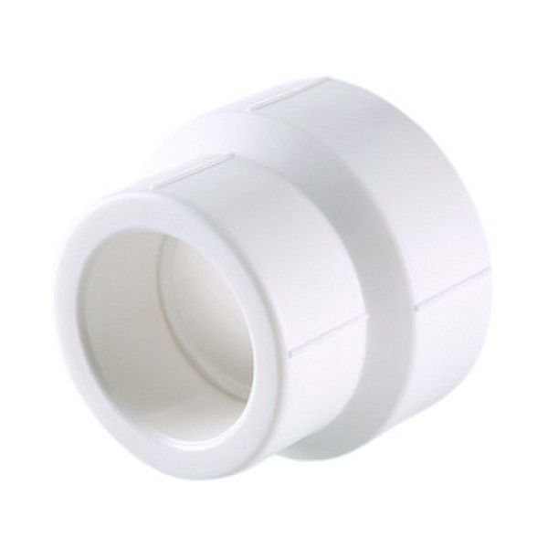 Муфта переходная PP-RC 63x40 мм MeerPlast белая (00000002446) Муфта переходная PP-RC 63x40 мм MeerPlast белая (00000002446)