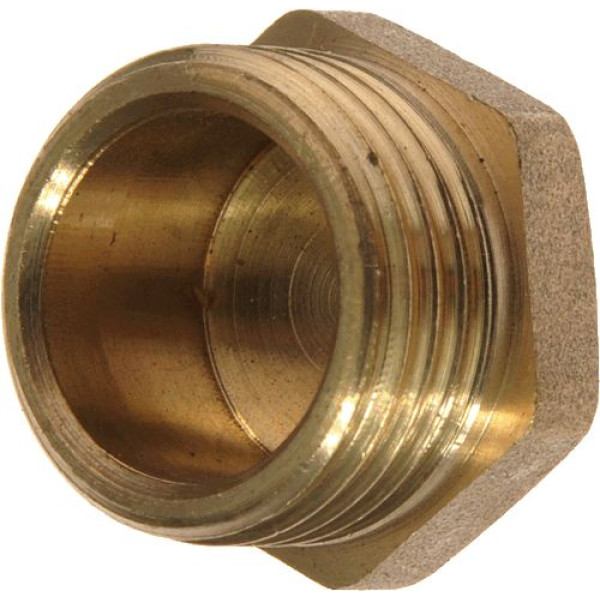 Заглушка 1/2"Н TeRma (латунь) (06309) Заглушка 1/2"Н TeRma (латунь) (06309)