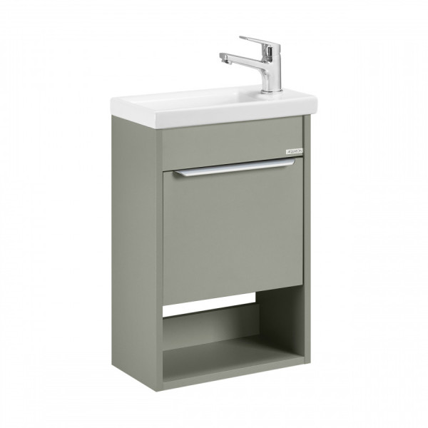 Тумба подвесная Aquaton Хоуп 384x212x550 зеленый (1.A287.1.01H.P9D.0)