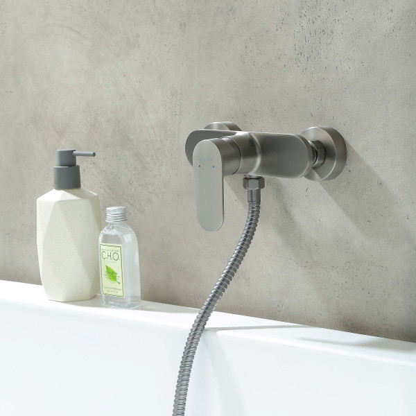 Смеситель для душа Aquatek Ника оружейная сталь (AQ1860BGM) Смеситель для душа Aquatek Ника оружейная сталь (AQ1860BGM)