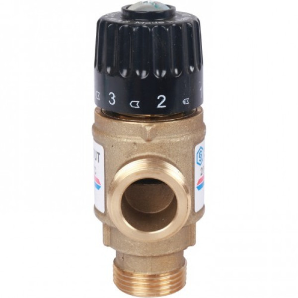 Вентиль термостатический смесительный Stout 3/4" НР 20-43°C, KVs 1,6 SVM-0120-164320 Вентиль термостатический смесительный Stout 3/4" НР 20-43°C, KVs 1,6 SVM-0120-164320