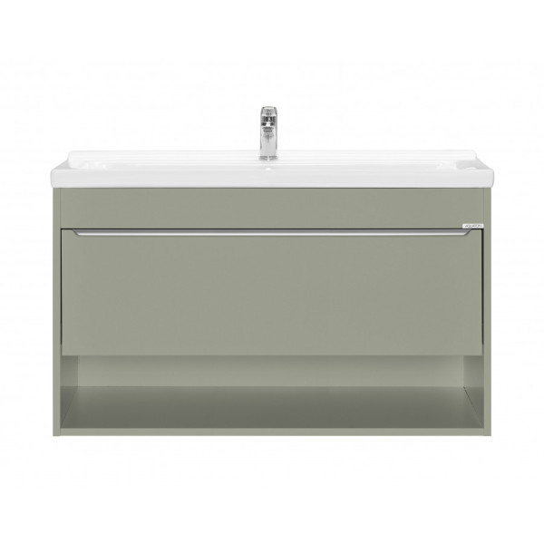 Тумба подвесная Aquaton Хоуп 992x453x563 зеленый (1.A287.4.01H.P9D.0) Тумба подвесная Aquaton Хоуп 992x453x563 зеленый (1.A287.4.01H.P9D.0)