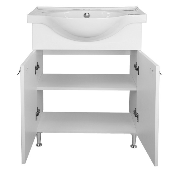 Комплект Тумба Loranto Стиль София 63х83,5х46,5 с раковиной Teo 60 (CS00073483)