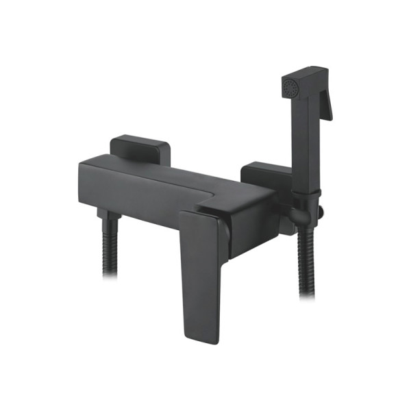 Смеситель для ванны и душа Ledeme с душевым гарнитуром, черный (L5278B) Смеситель для ванны и душа Ledeme с душевым гарнитуром, черный (L5278B)